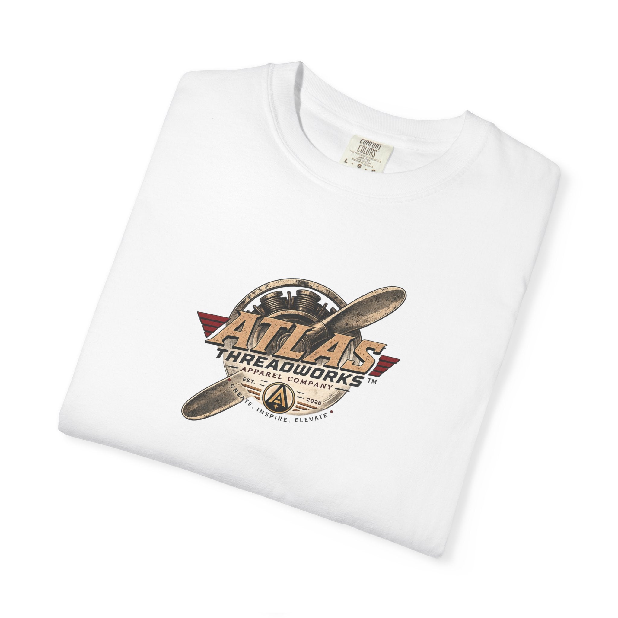 Atlas Threadworks Vintage Airplane T-Shirt
