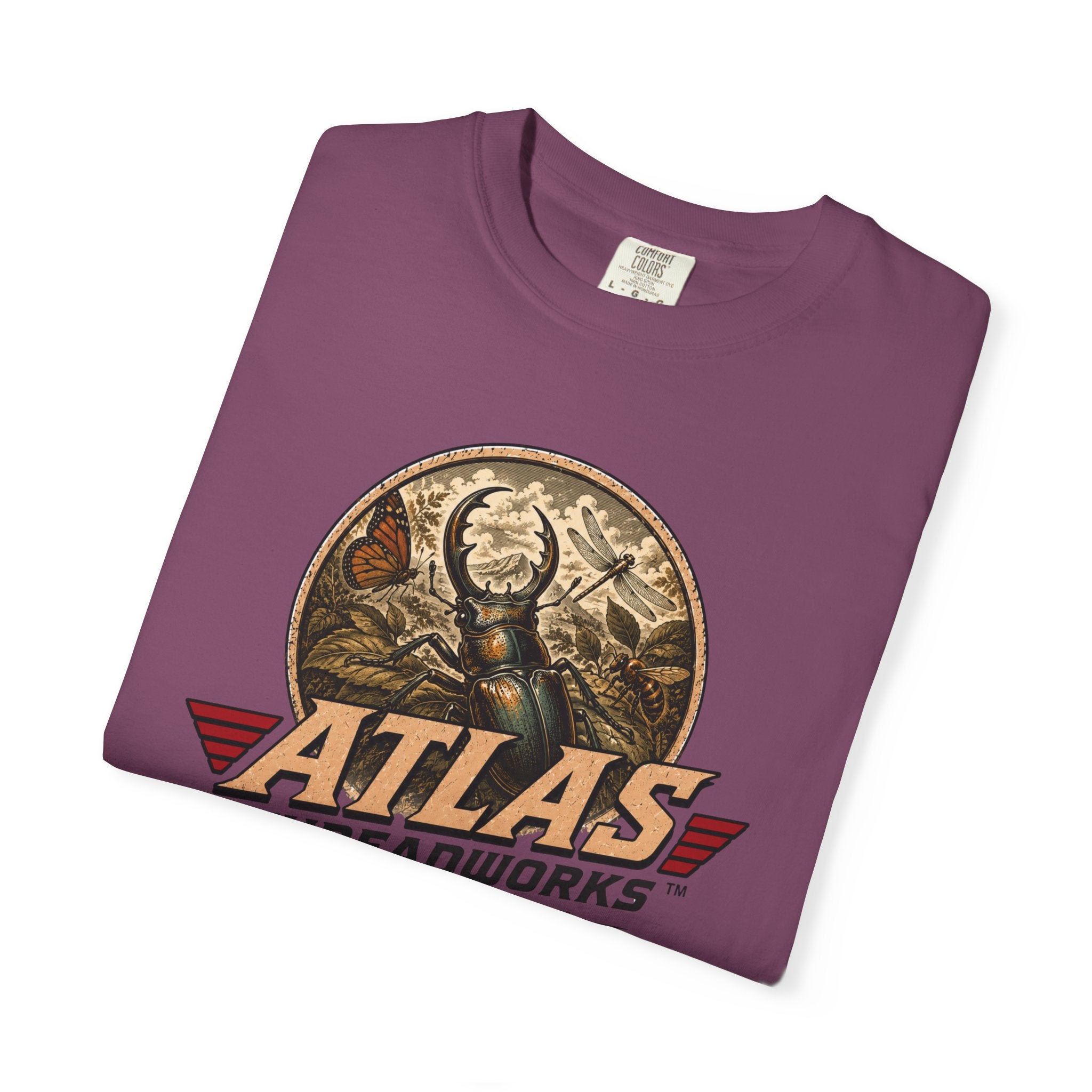 Atlas Threadworks Vintage Logo T-Shirt Insects