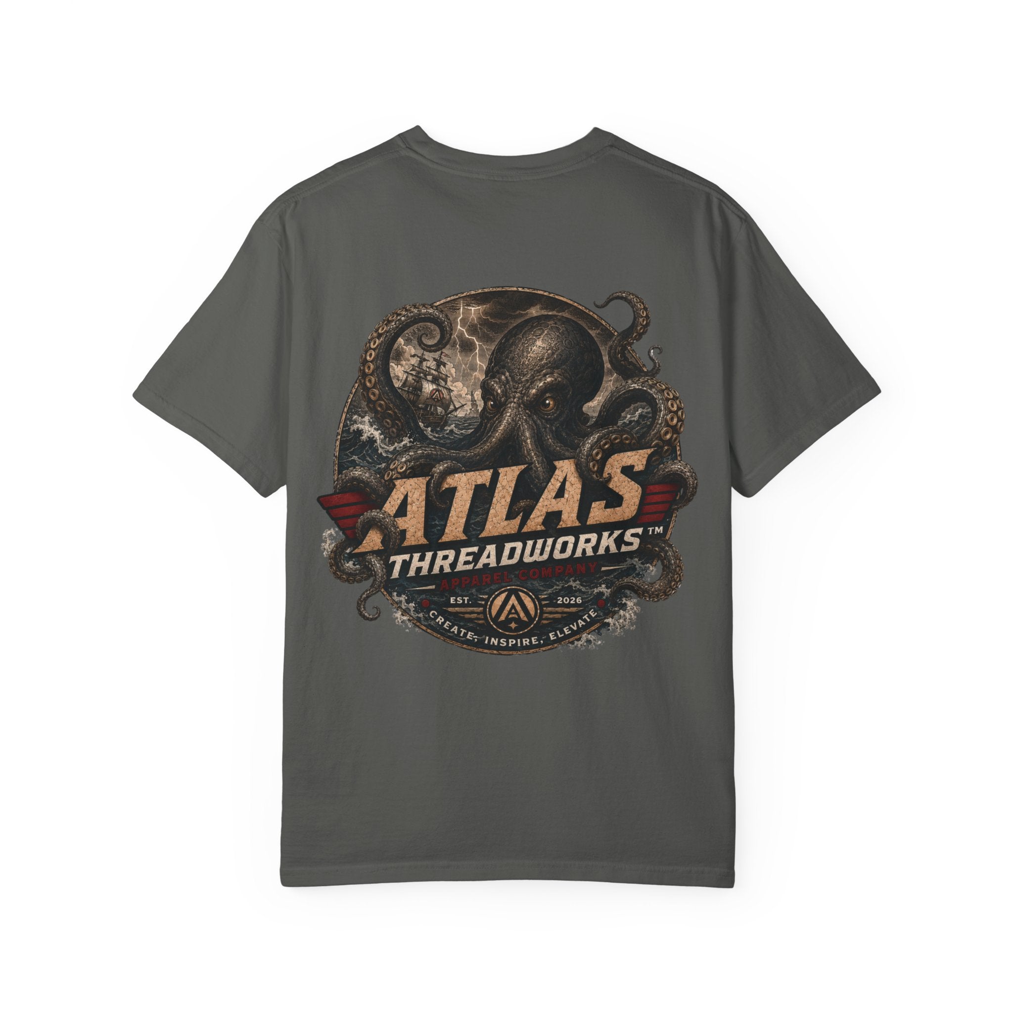 Atlas Threadworks Octopus Logo T-Shirt