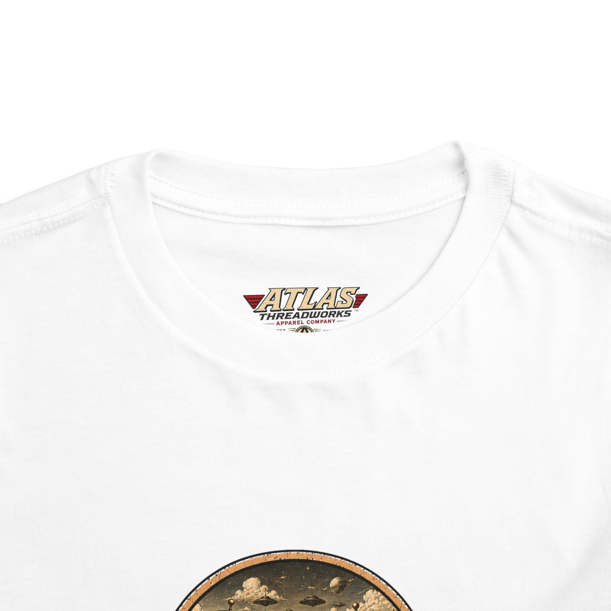 Atlas Threadworks Toddler Tee — Vintage Toddler Robots Logo Shirt