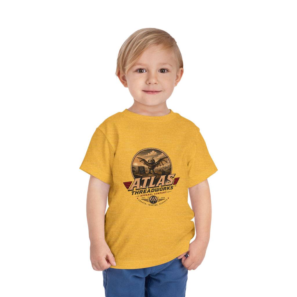 Atlas Threadworks Toddler Tee — Vintage Aviation Logo Shirt