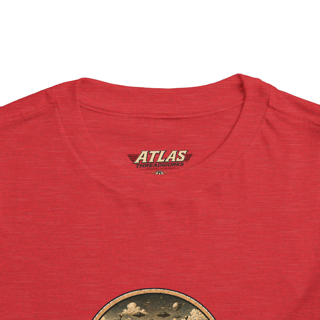 Atlas Threadworks Toddler Tee — Vintage Toddler Robots Logo Shirt
