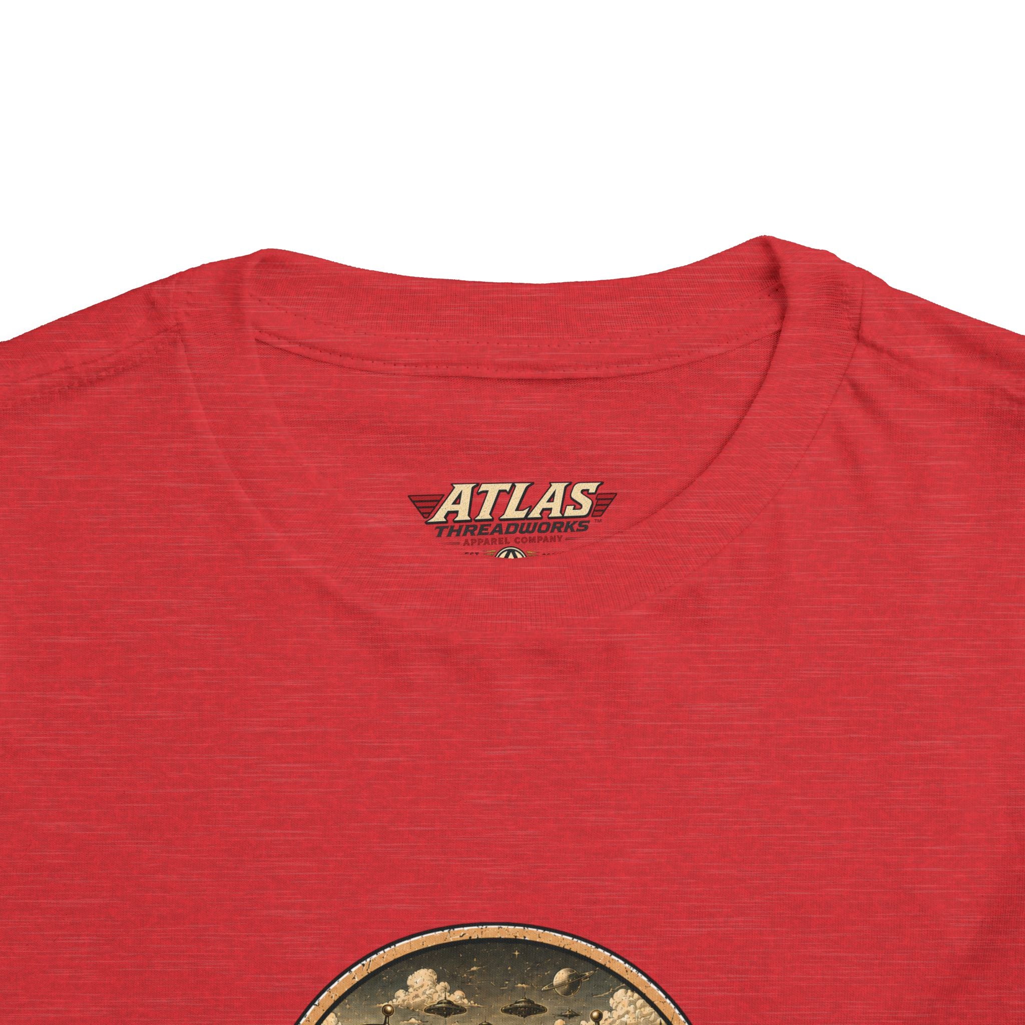 Atlas Threadworks Toddler Tee — Vintage Toddler Robots Logo Shirt
