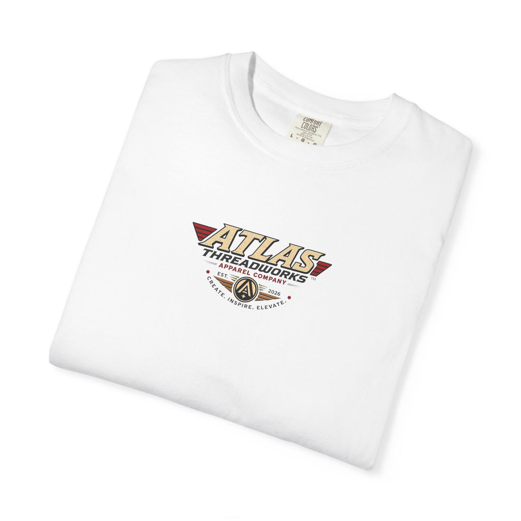 Atlas Threadworks Graphic T-Shirt — Vintage UFO Robot Chase