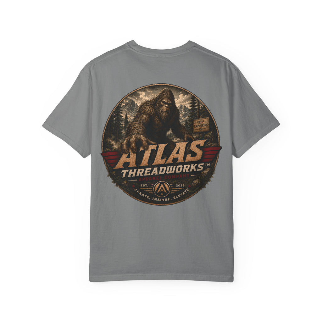 Atlas Threadworks Big Foot Logo T-Shirt — Vintage Outdoor Graphic Tee