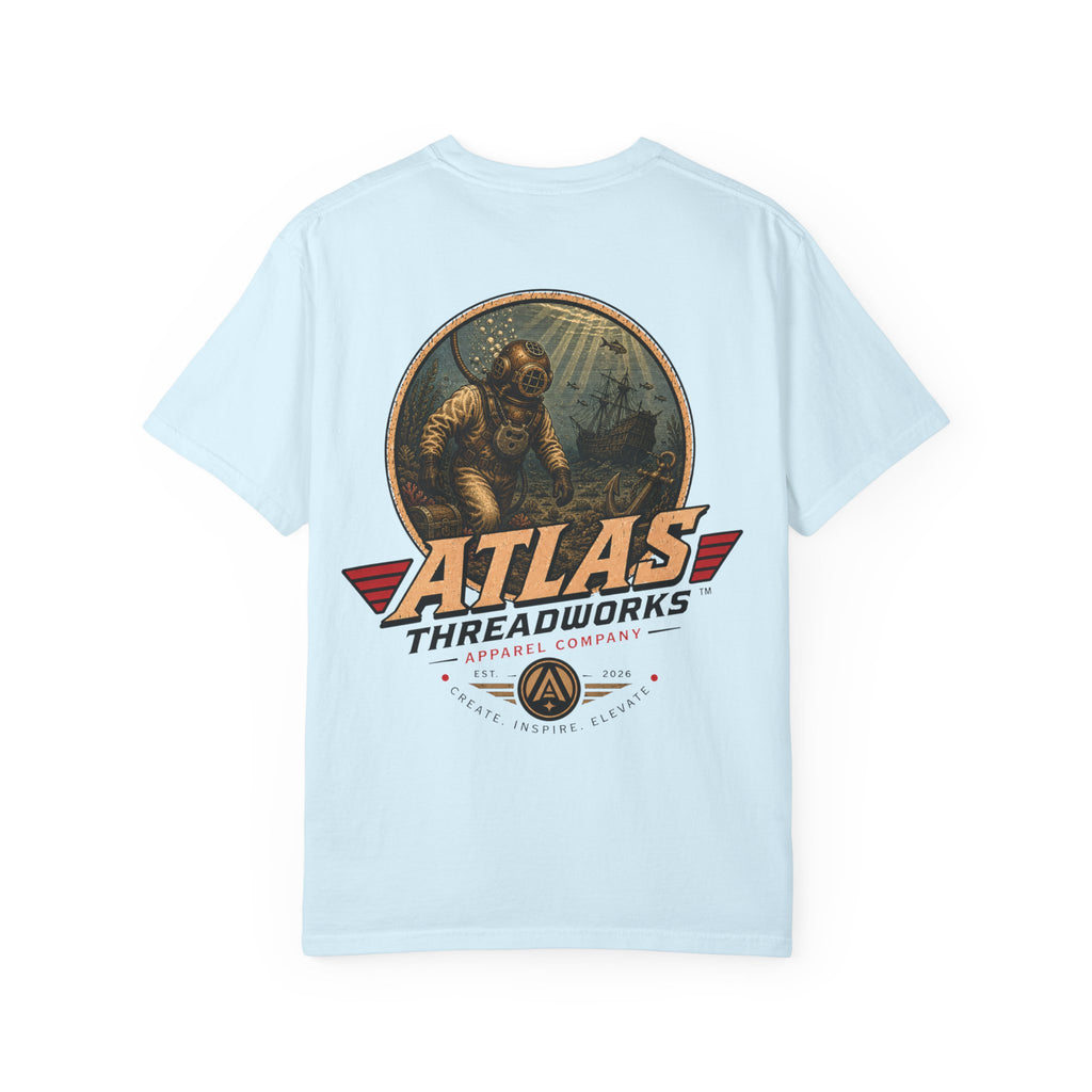 Atlas Threadworks Anchor Dive T-Shirt — Vintage Deep Sea Graphic Tee