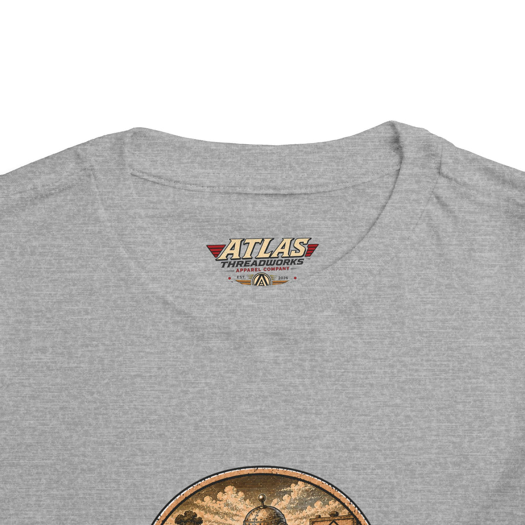 Toddler Tee — Atlas Threadworks Vintage Learning to Drive Logo Kids Shirt
