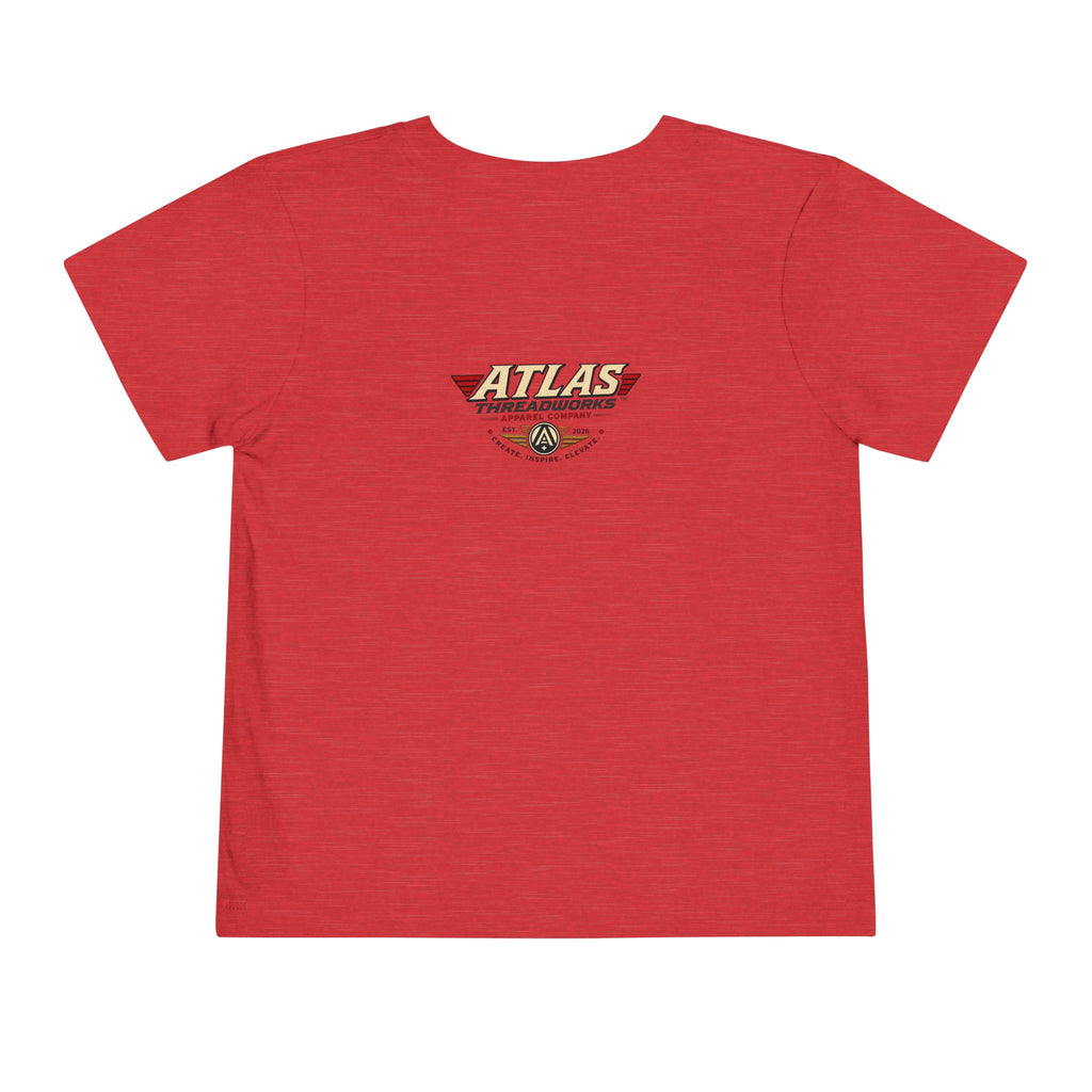 Atlas Threadworks Toddler Tee – Vintage Train Set Logo Kids Shirt