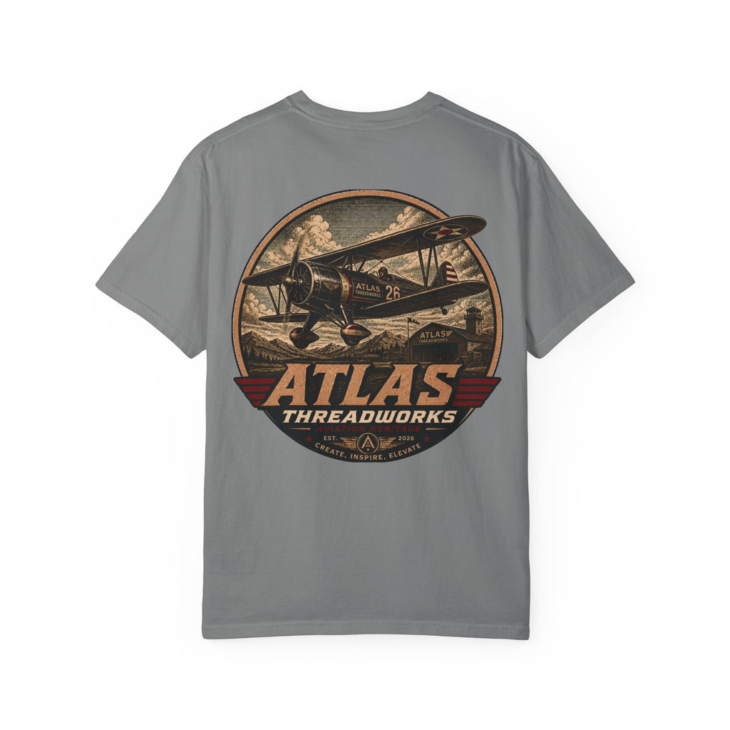 Atlas Threadworks Vintage Airplane T-Shirt