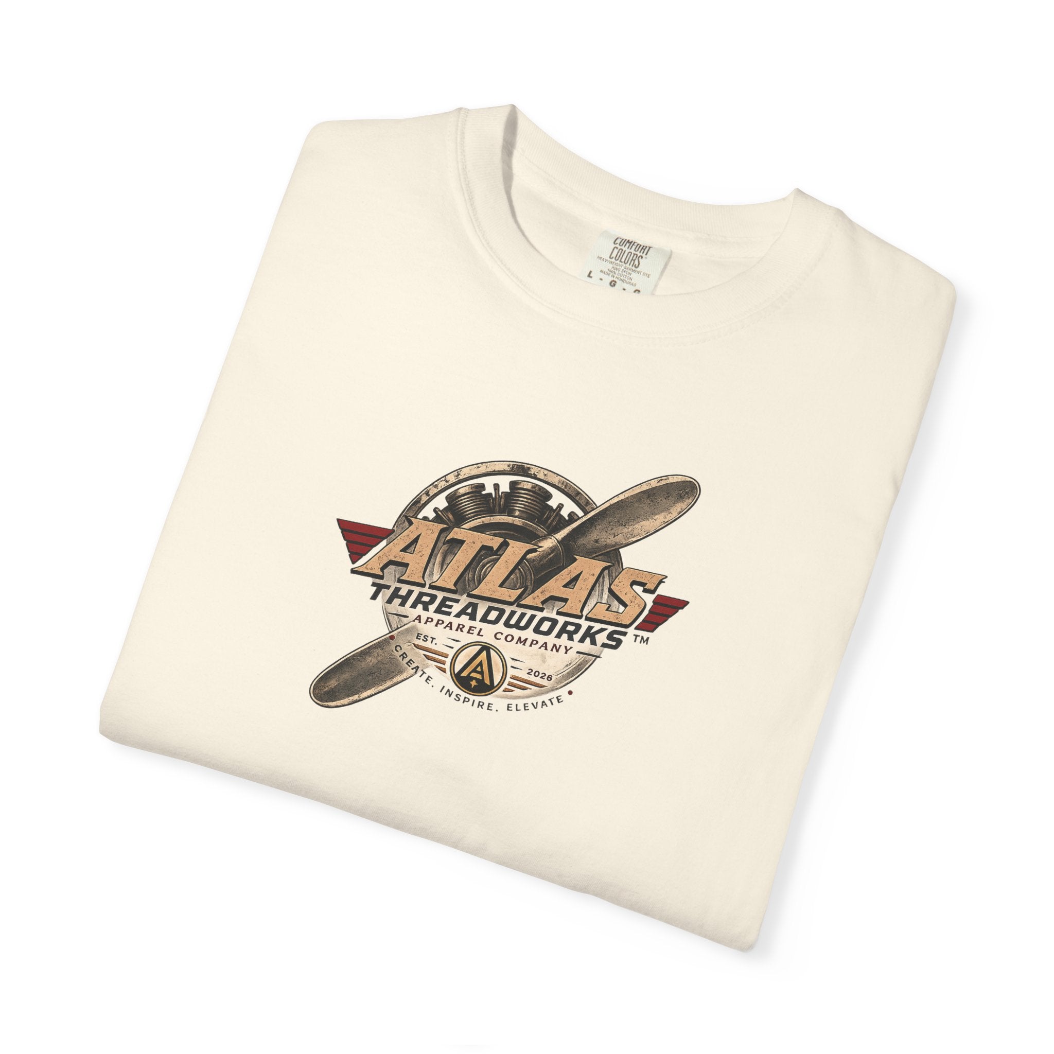 Atlas Threadworks Vintage Airplane T-shirt