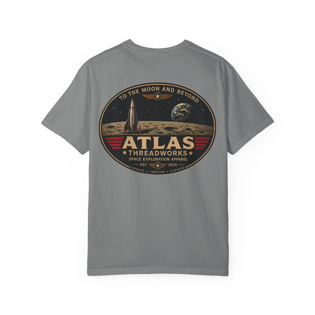 Atlas Threadworks Space Exploration Moon & Rocket