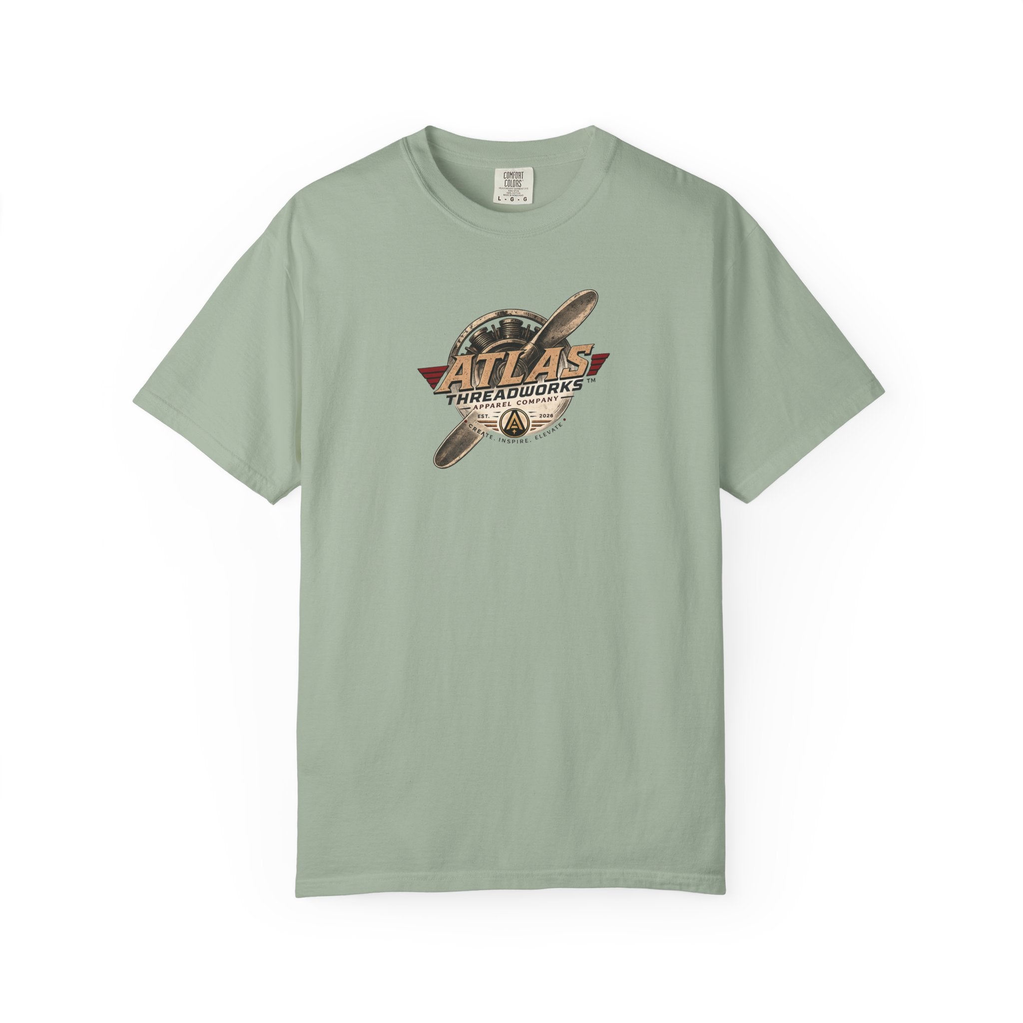 Atlas Threadworks Vintage Airplane T-shirt
