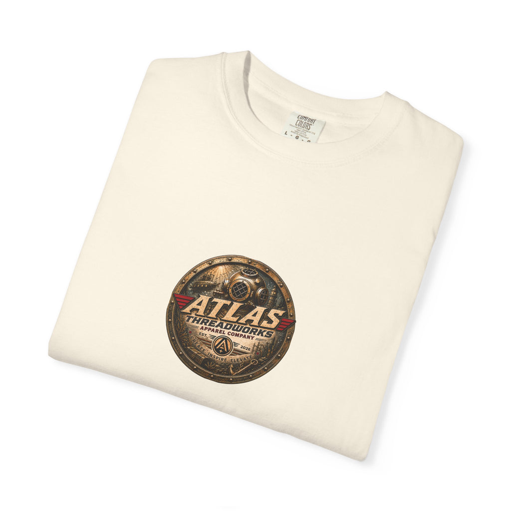 Atlas Threadworks Graphic T‑Shirt — Vintage Whale Logo Tee