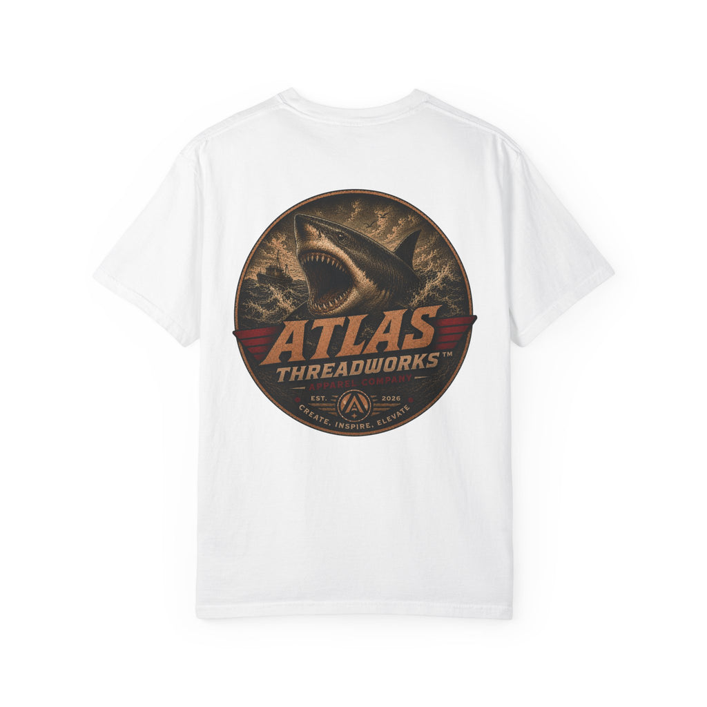 Atlas Threadworks Shark Logo T‑Shirt
