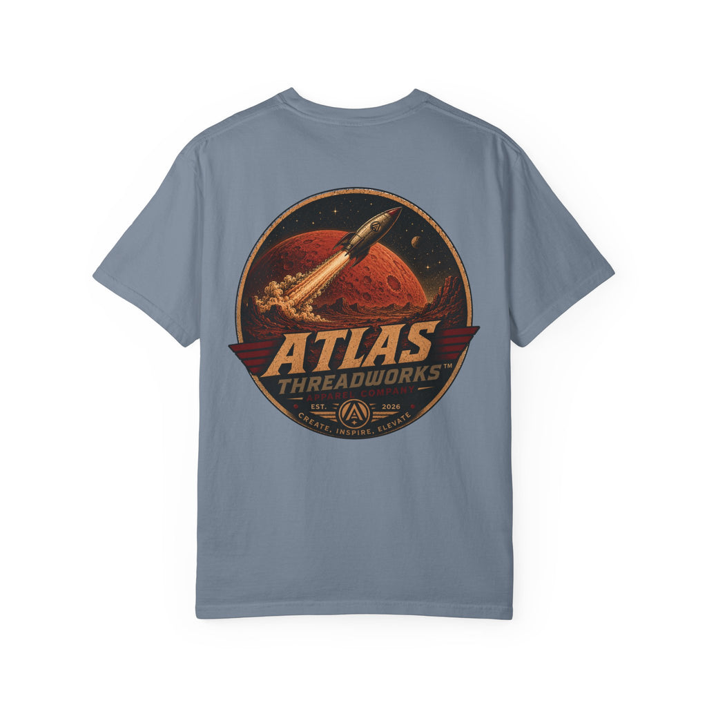 Atlas Threadworks Retro Rocket T‑Shirt
