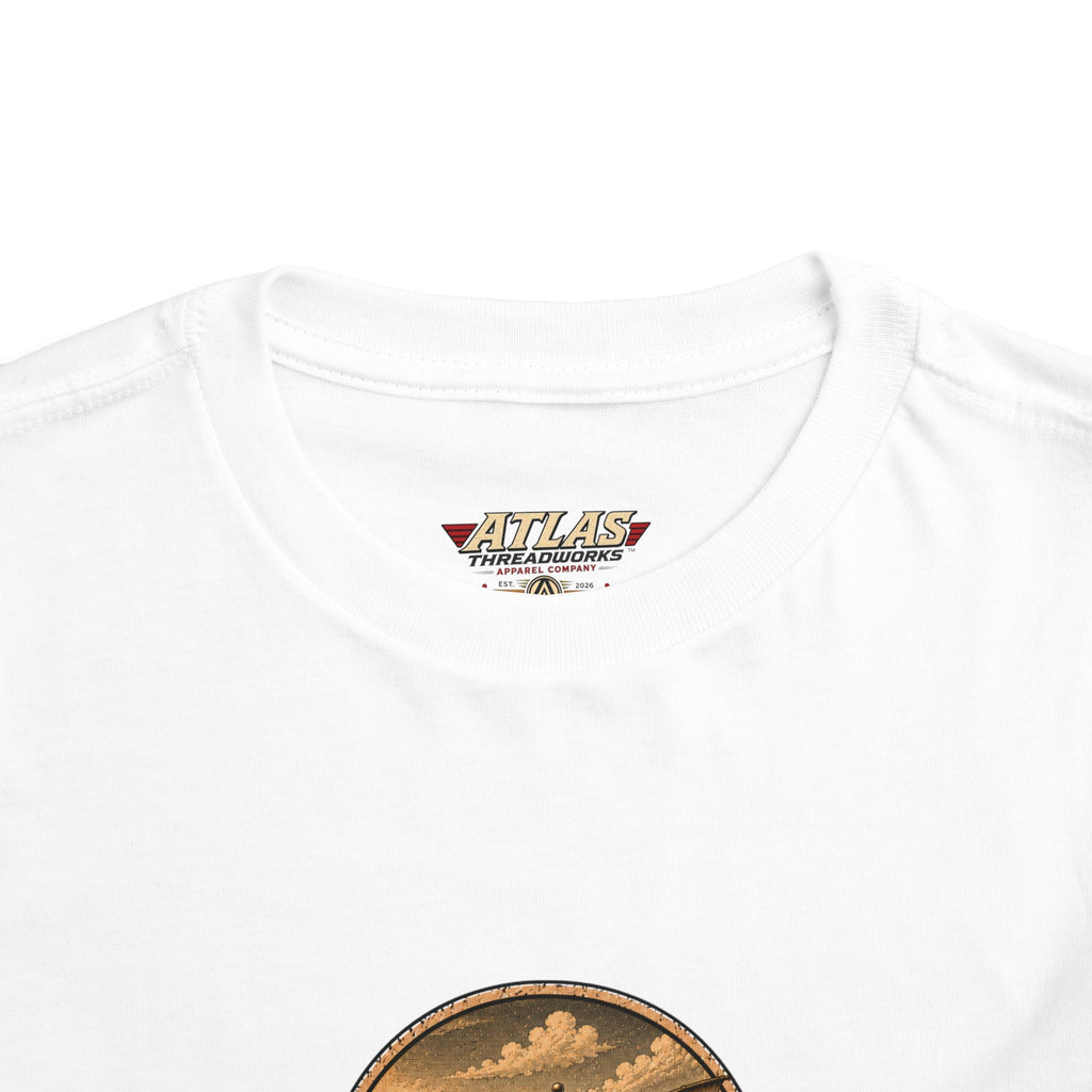 Atlas Threadworks Toddler Tee — Vintage Aviation Logo Shirt